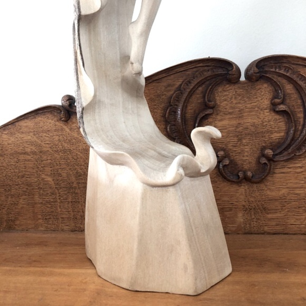 Hand Carved Wooden Statue from Bali - Picture 9 of 12